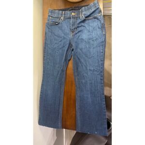 Levis 525 Perfect‎ Waist Boot Cut Jeans Womens 8M Medium Wash Denim 525-4010